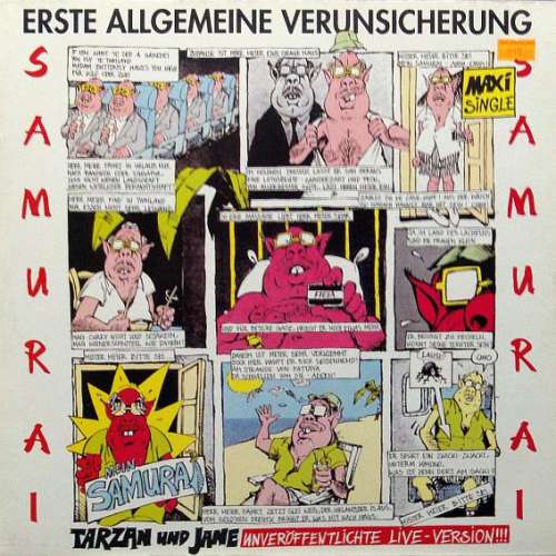 Cover Erste Allgemeine Verunsicherung* - Samurai (12, Maxi) Schallplatten Ankauf