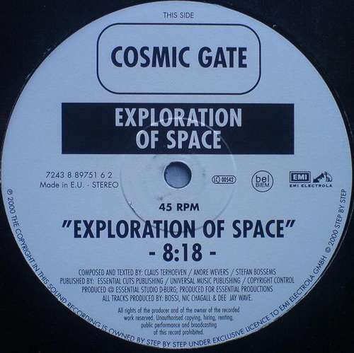 Cover Exploration Of Space / Melt To The Ocean Schallplatten Ankauf