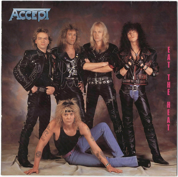 Cover Accept - Eat The Heat (LP, Album) Schallplatten Ankauf