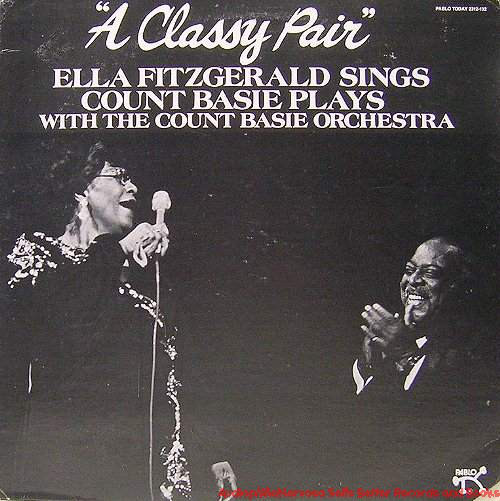 Cover Ella Fitzgerald Sings Count Basie Plays With The Count Basie Orchestra* - A Classy Pair (LP, Album) Schallplatten Ankauf