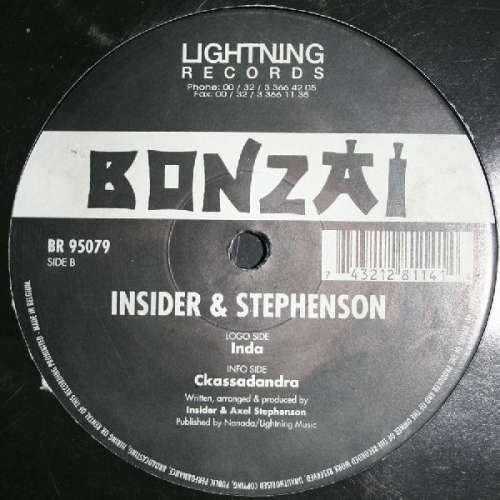 Cover Insider & Stephenson* - Inda / Ckassadandra (12) Schallplatten Ankauf