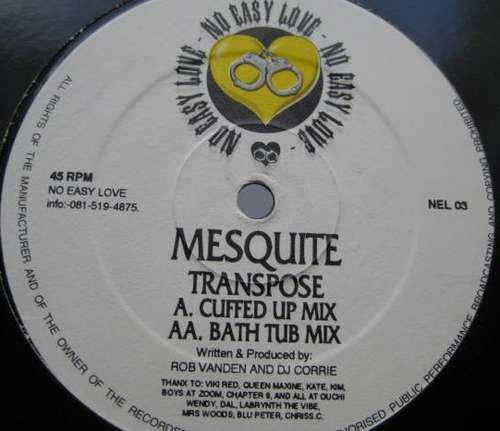 Cover Mesquite - Transpose (12) Schallplatten Ankauf