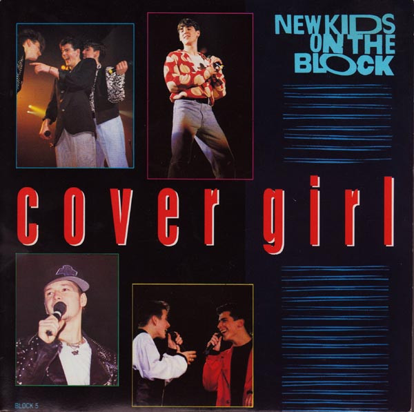 Cover New Kids On The Block - Cover Girl (7, Single) Schallplatten Ankauf