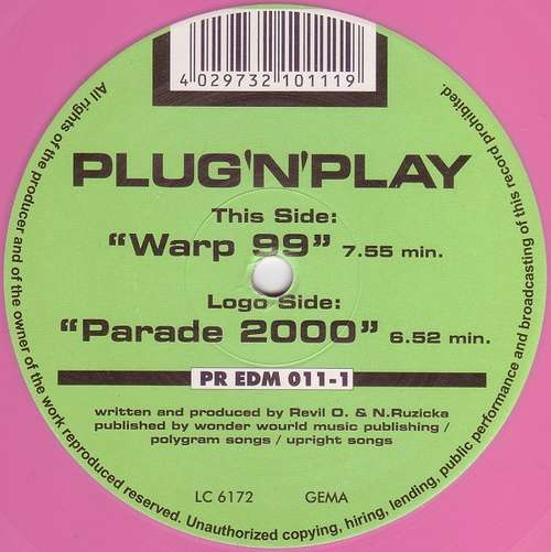 Cover Plug'N'Play* - Parade 2000 / Warp 99 (12, Pin) Schallplatten Ankauf