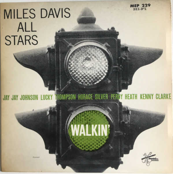 Cover Miles Davis All Stars - Walkin' (7, EP) Schallplatten Ankauf