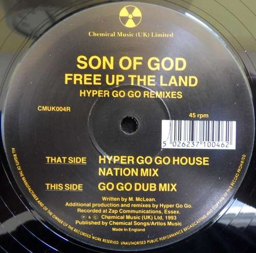 Cover Free Up The Land Remixes Schallplatten Ankauf