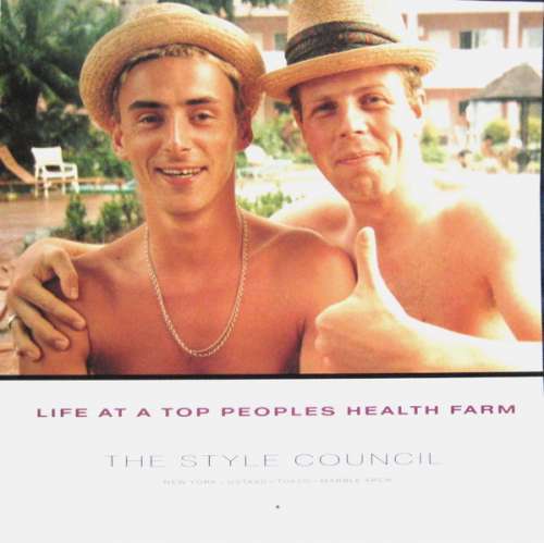 Cover The Style Council - Life At A Top Peoples Health Farm (12) Schallplatten Ankauf