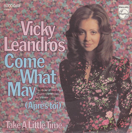 Cover Vicky Leandros - Come What May (7, Single) Schallplatten Ankauf