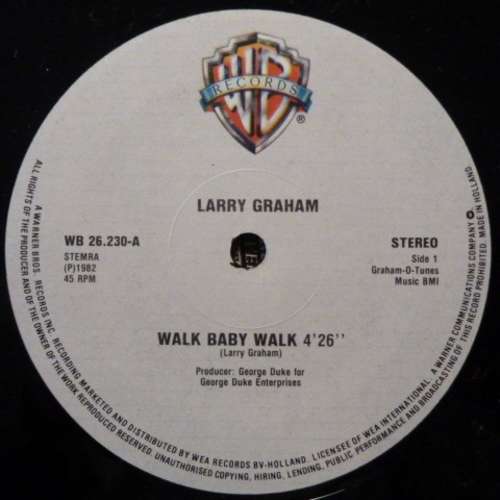 Cover Walk Baby Walk Schallplatten Ankauf