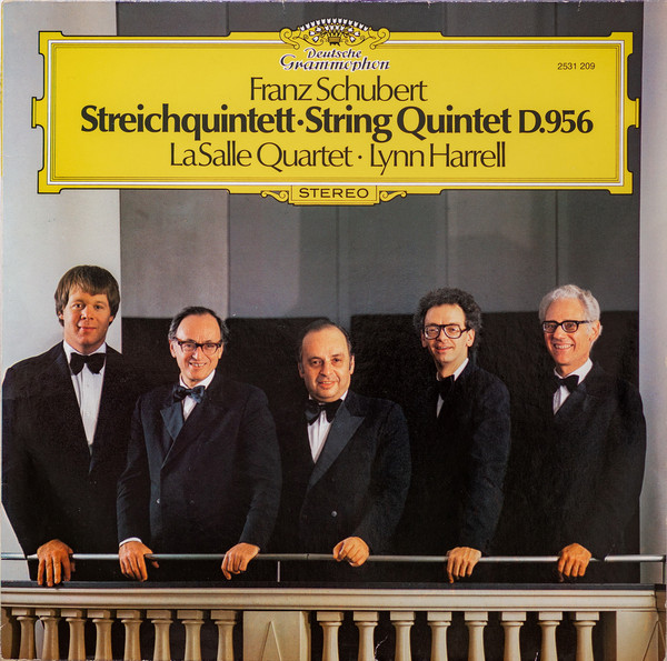 Cover Schubert*, LaSalle Quartet* ∙ Lynn Harrell - Streichquintett = String Quintet D.956 (LP) Schallplatten Ankauf