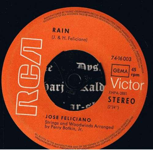 Cover Jose Feliciano* - She's A Woman (7, Single) Schallplatten Ankauf