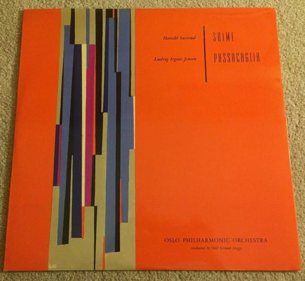 Cover Harald Sæverud - Salme, Opus 27. Passacaglia (LP) Schallplatten Ankauf