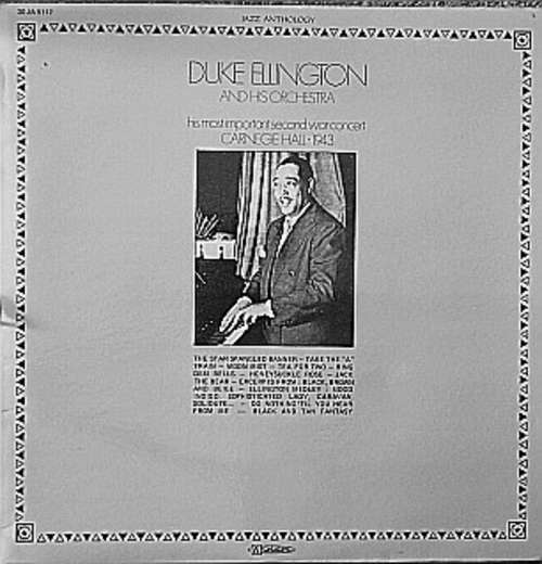Cover Duke Ellington And His Orchestra - His Most Important Second War Concert: Carnegie Hall 1943 (LP, Album) Schallplatten Ankauf