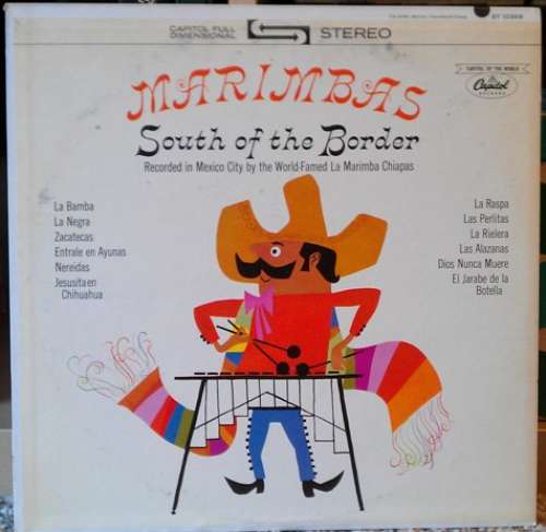 Bild La Marimba Chiapas - Marimbas South Of The Border (LP, Album, Mono) Schallplatten Ankauf