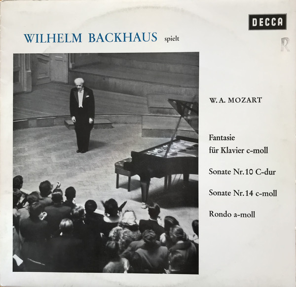 Bild Wilhelm Backhaus, Wolfgang Amadeus Mozart - Wilhelm Backhaus Spielt Mozart (LP) Schallplatten Ankauf