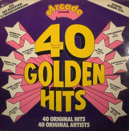 Cover Various - 40 Golden Hits (2xLP, Comp) Schallplatten Ankauf