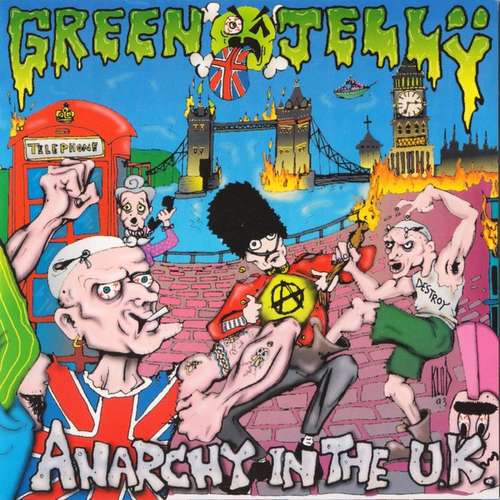 Cover Green Jellÿ - Anarchy In The UK (7) Schallplatten Ankauf