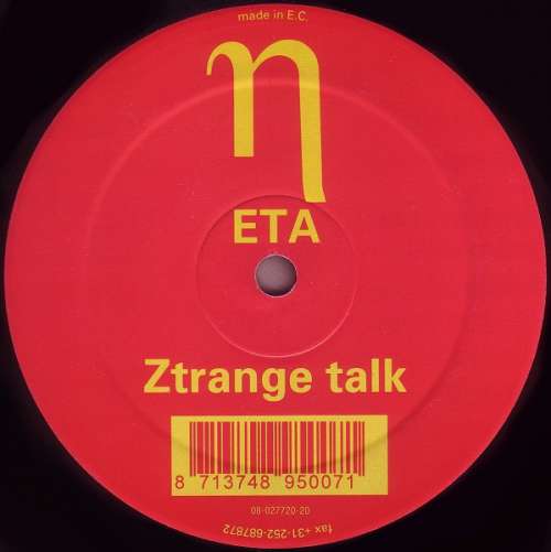 Cover Ztrange Talk Schallplatten Ankauf