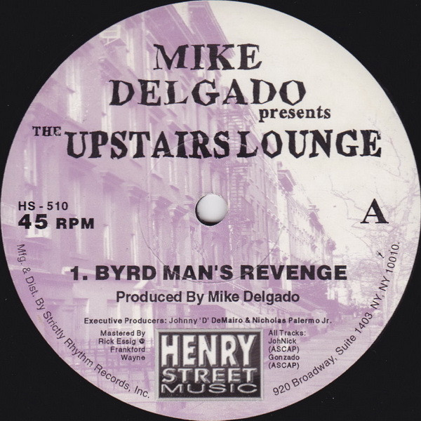 Cover Mike Delgado - The Upstairs Lounge (12) Schallplatten Ankauf