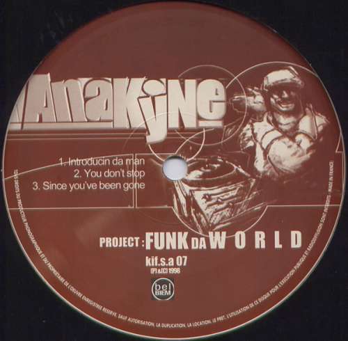Cover Anakyne - Project: Funk Da World (12) Schallplatten Ankauf