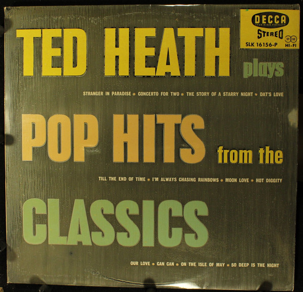Cover Ted Heath And His Music - Plays Pop Hits From The Classics (LP) Schallplatten Ankauf