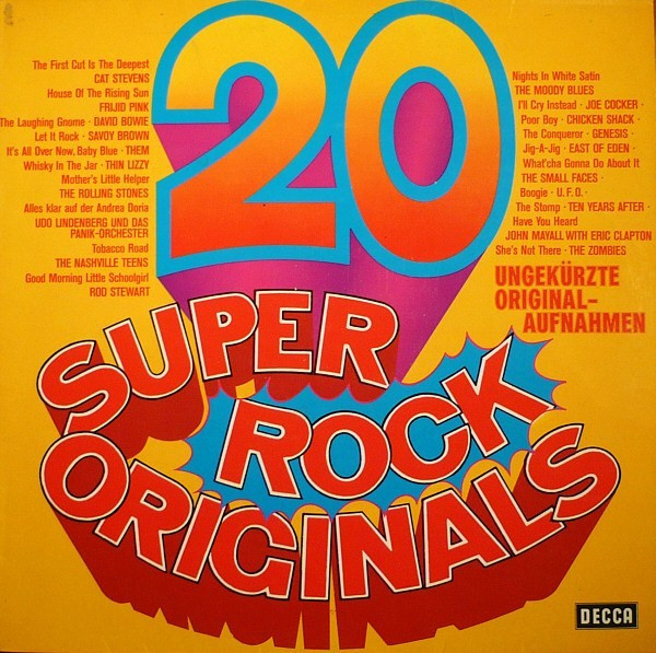 Bild Various - 20 Super Rock Originals (LP, Comp) Schallplatten Ankauf