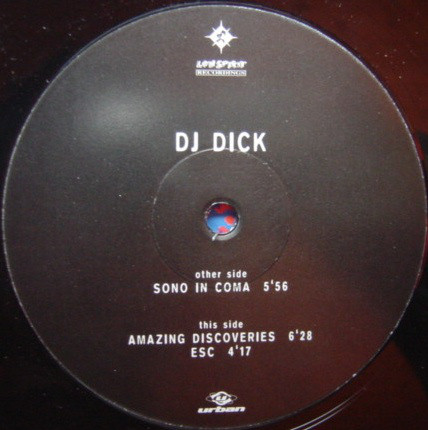 Cover DJ Dick - Sono In Coma (12) Schallplatten Ankauf