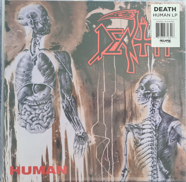 Cover Death (2) - Human (LP, Album, RE, RM, RP) Schallplatten Ankauf