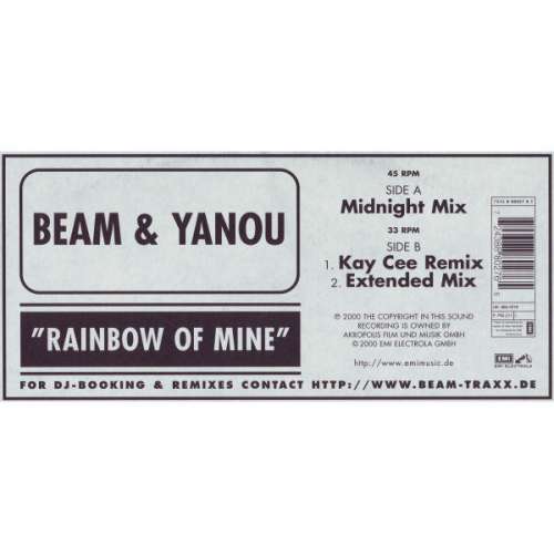 Cover Beam & Yanou - Rainbow Of Mine (12) Schallplatten Ankauf