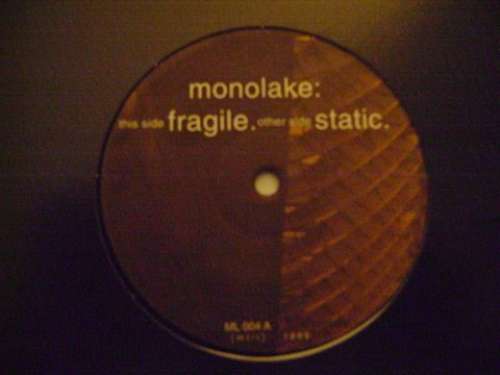 Cover Monolake - Fragile / Static (12) Schallplatten Ankauf