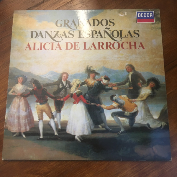 Cover Enrique Granados, Alicia De Larrocha - Danzas Españolas (LP) Schallplatten Ankauf