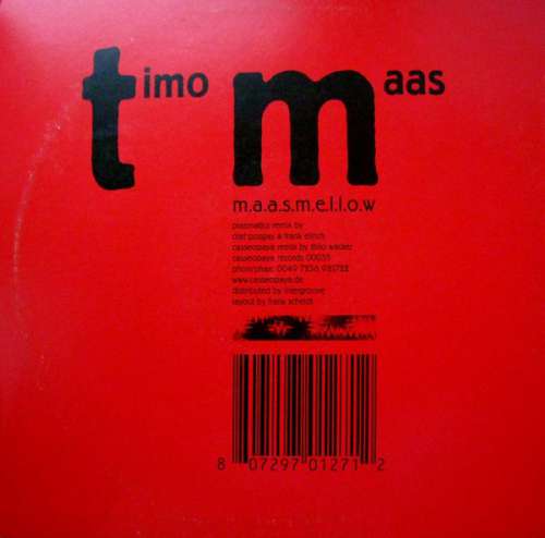 Cover Timo Maas - M.A.A.S.M.E.L.L.O.W. (12, Promo) Schallplatten Ankauf