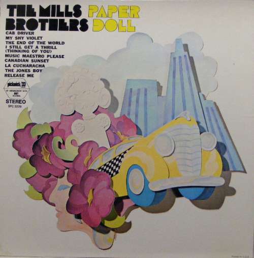 Cover The Mills Brothers - Cab Driver, Paper Doll, My Shy Violet (LP, Comp) Schallplatten Ankauf