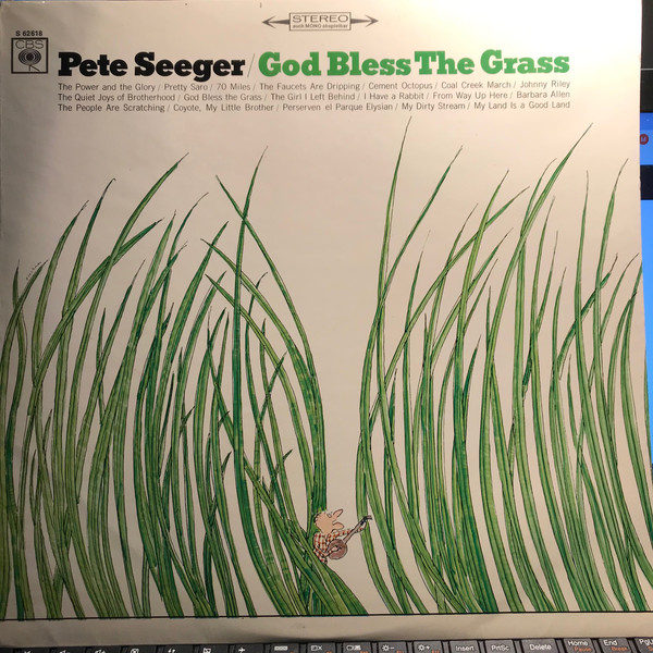 Cover Pete Seeger - God Bless The Grass (LP, Album) Schallplatten Ankauf