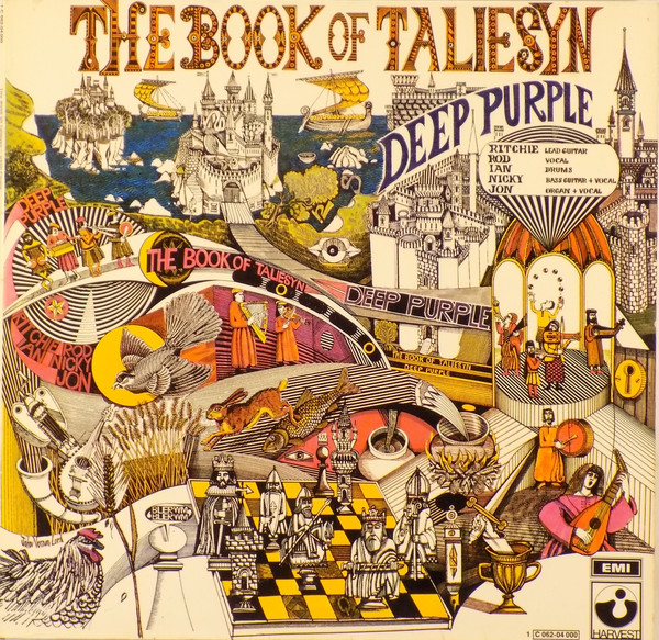 Cover Deep Purple - The Book Of Taliesyn (LP, Album) Schallplatten Ankauf