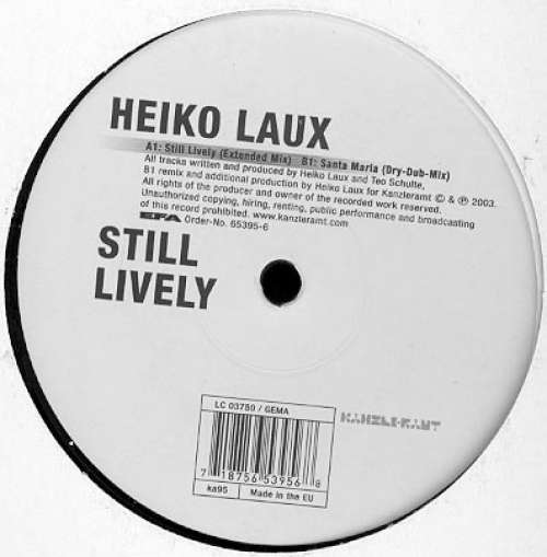 Cover Heiko Laux - Still Lively (12) Schallplatten Ankauf