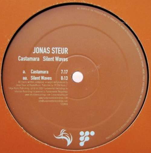 Cover Jonas Steur - Castamara / Silent Waves (12) Schallplatten Ankauf