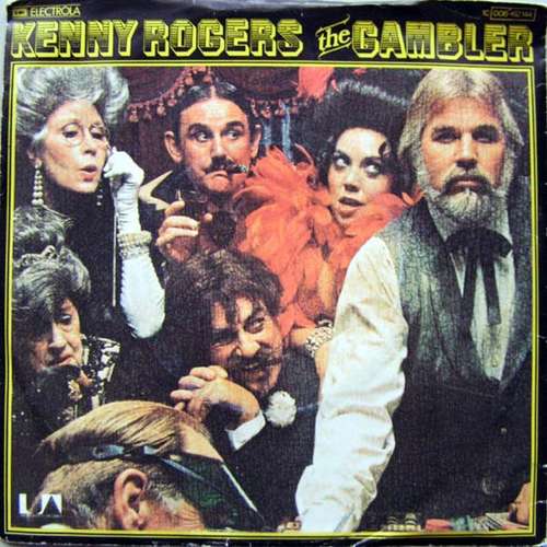 Cover Kenny Rogers - The Gambler (7, Single) Schallplatten Ankauf