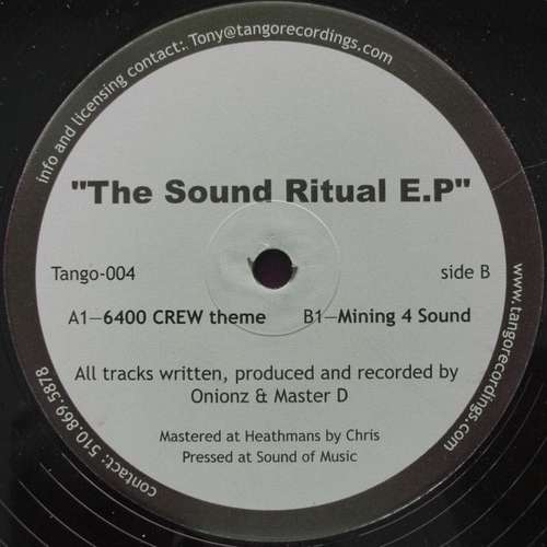 Cover The Sound Ritual E.P Schallplatten Ankauf