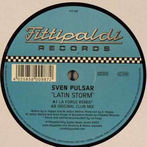 Cover Sven Pulsar - Latin Storm (12) Schallplatten Ankauf