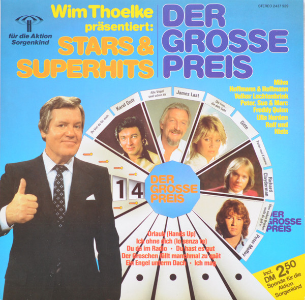 Bild Various - Der Grosse Preis (Wim Thoelke Präsentiert: Stars & Superhits) (LP, Comp) Schallplatten Ankauf