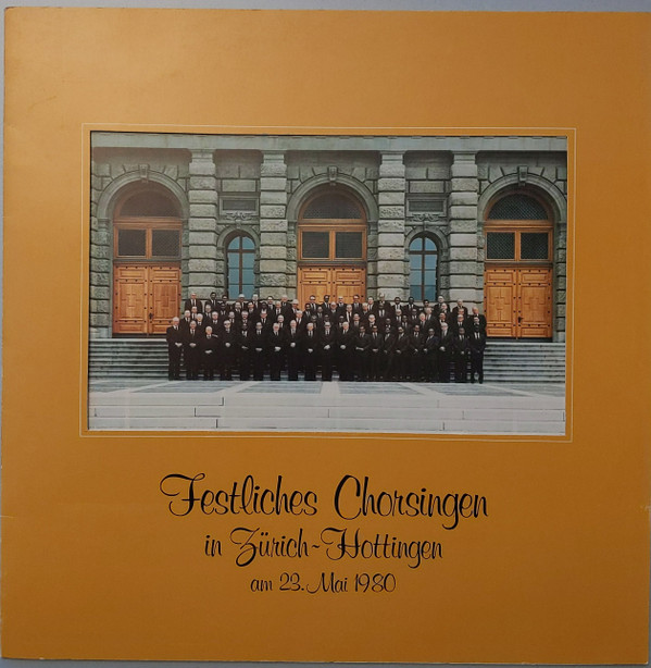 Bild Various - Festliches Chorsingen In Zürich-Hottingen Am 23. Mai 1980 (LP) Schallplatten Ankauf