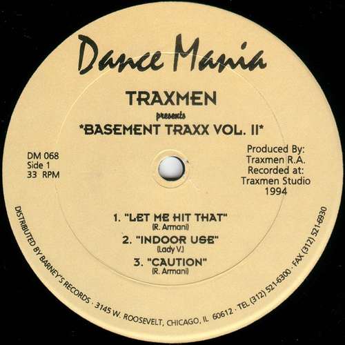 Cover Traxmen - Basement Traxx Vol. II (12) Schallplatten Ankauf