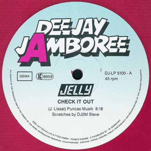 Bild Jelly (6) - Check It Out (12, Maxi, Pin) Schallplatten Ankauf