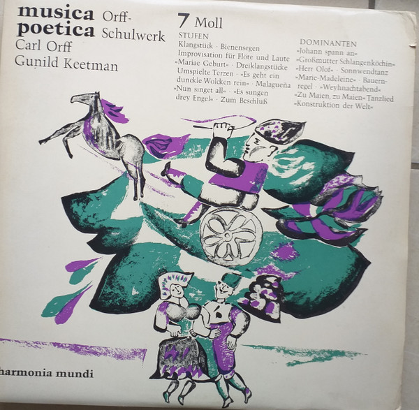 Cover Carl Orff, Gunild Keetman - Musica Poetica Teil 7 - Orff Schulwerk (LP) Schallplatten Ankauf