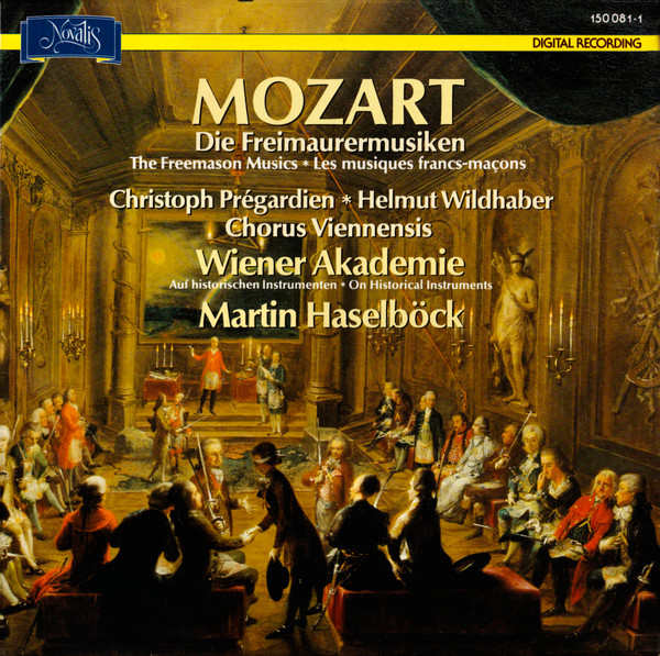 Cover Mozart* - Die Freimaurermusiken • The Freemason Musics • Les musiques francs-macons (LP) Schallplatten Ankauf