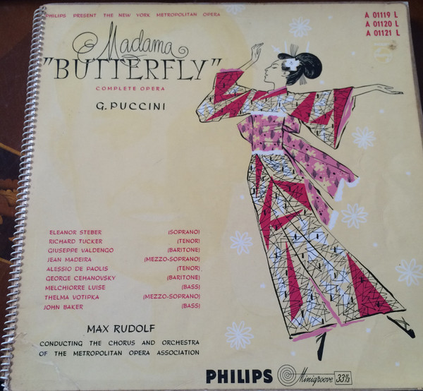 Cover G. Puccini* - Max Rudolf - Madama Butterfly (3xLP) Schallplatten Ankauf