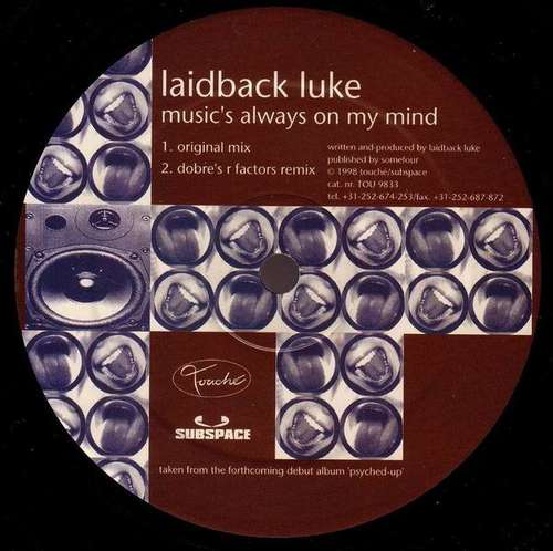 Cover Laidback Luke - Music's Always On My Mind (12) Schallplatten Ankauf