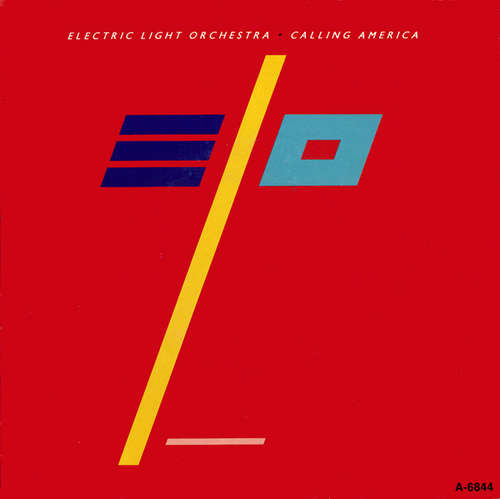 Cover Electric Light Orchestra - Calling America (7, Single, mat) Schallplatten Ankauf
