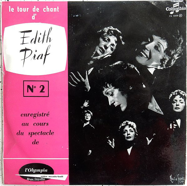 Cover Edith Piaf - Le Tour De Chant D'Edith Piaf N° 2 Enregistré Au Cours Du Spectacle De L'Olympia (10, Album, Mono) Schallplatten Ankauf